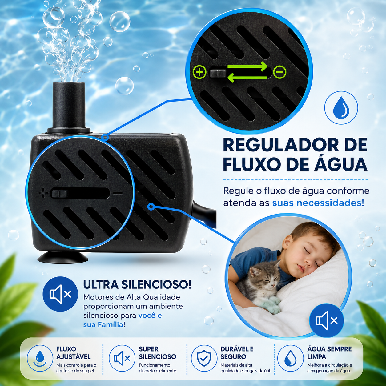 Fonte Bebedouro para Gatos e Cães Completo Automático