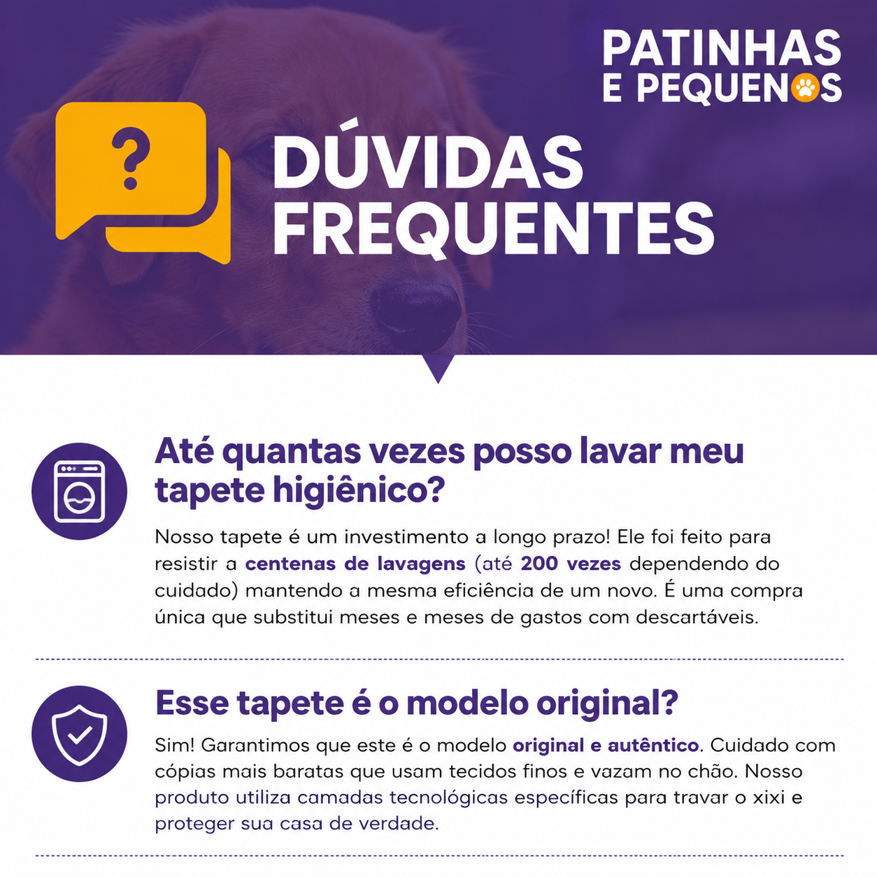 Tapete Higiênico Lavável Estampado Premium Pet 70x50cm