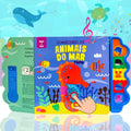 Livro Sensorial Bebê – Toque e Ouça com Sons e Texturas | Coleção Premium Educativa
