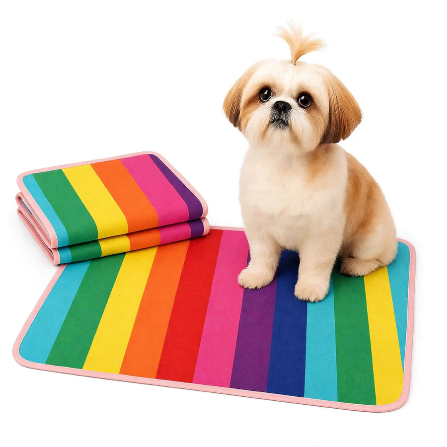 Tapete Higiênico Lavável Estampado Premium Pet 70x50cm