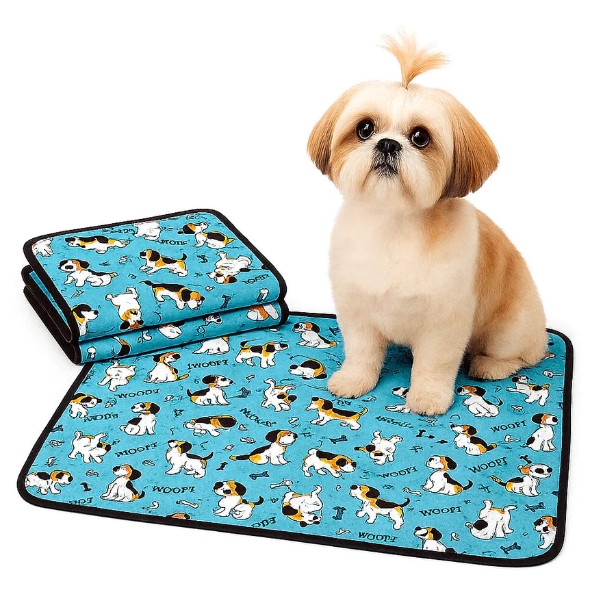 Tapete Higiênico Lavável Estampado Premium Pet 70x50cm